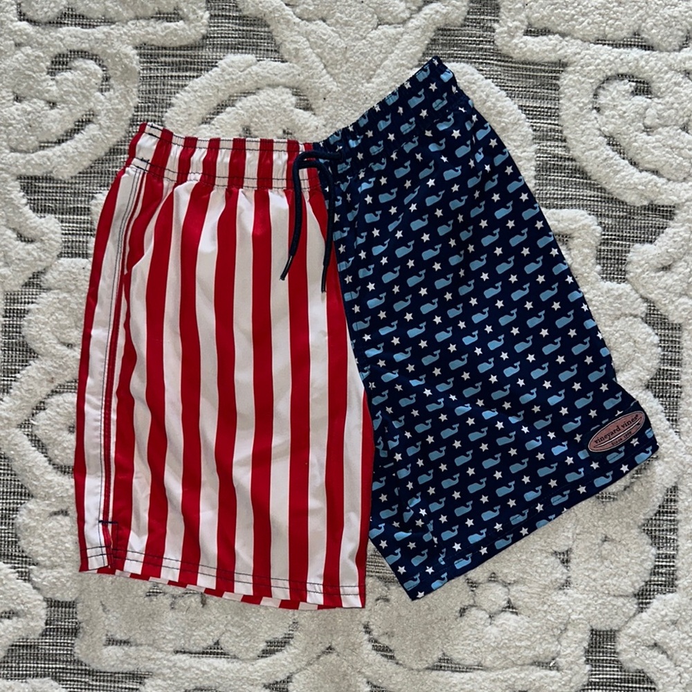 Vineyard Vines Patriotic Swim Trunks